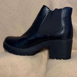 Steve Madden Black Ankle Booties